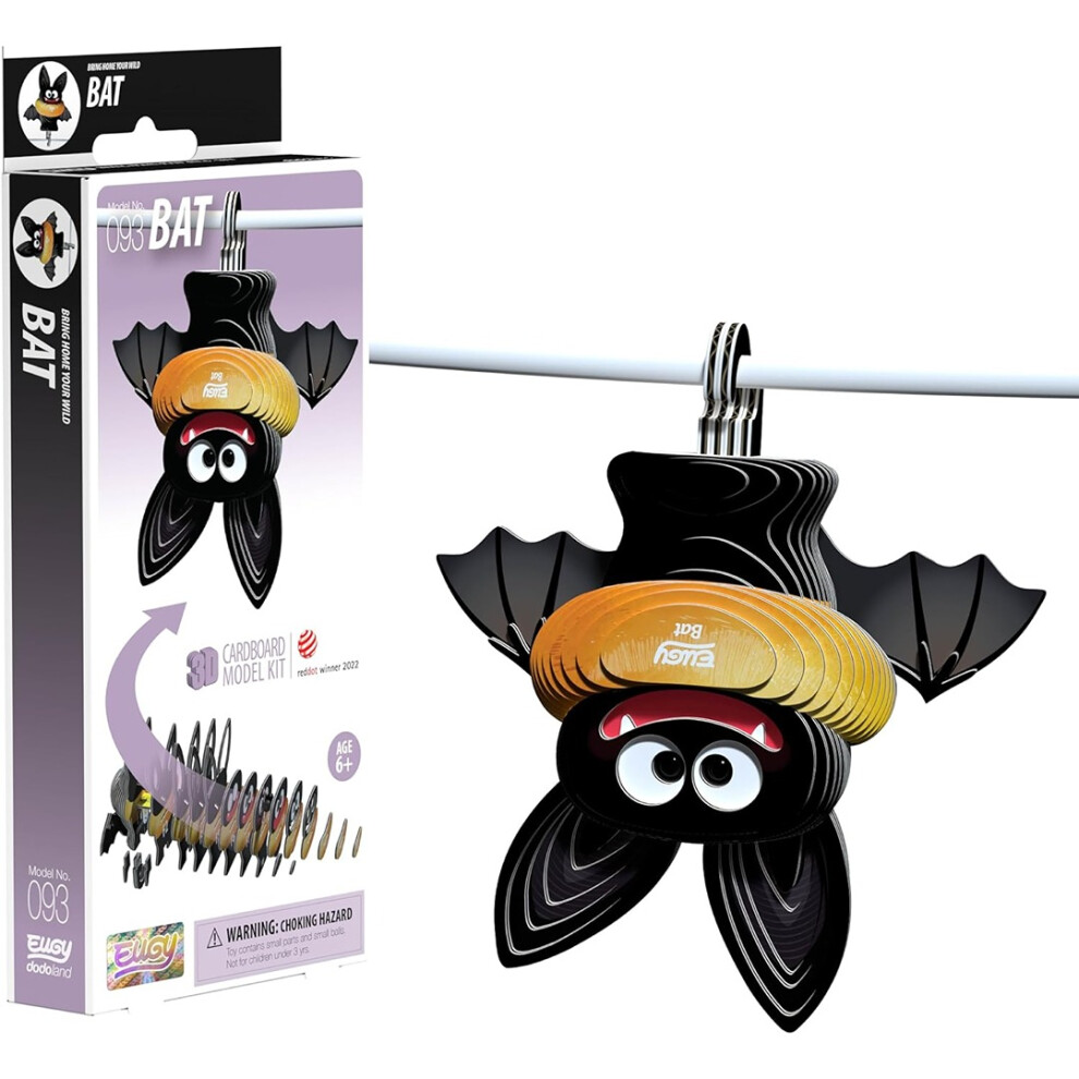New Eugy Bat 3D Craft Kit