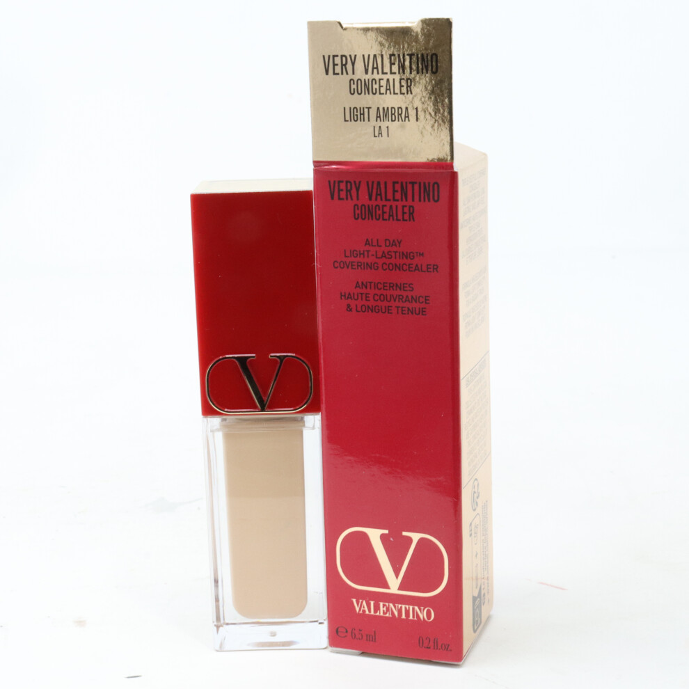 (Light Ambra 1) Valentino Very Valentino All Day Concealer  0.2oz/6.5ml New With Box