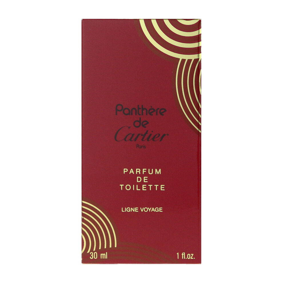 Cartier Panthere De Cartier Parfum De Toilette Splash Ligne Voyage 1.0Oz In Box