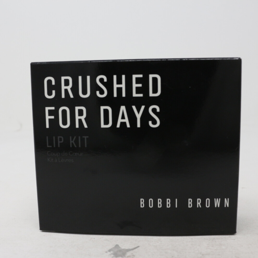 Bobbi Brown Crushed For Day Lip Kit  / New With Box