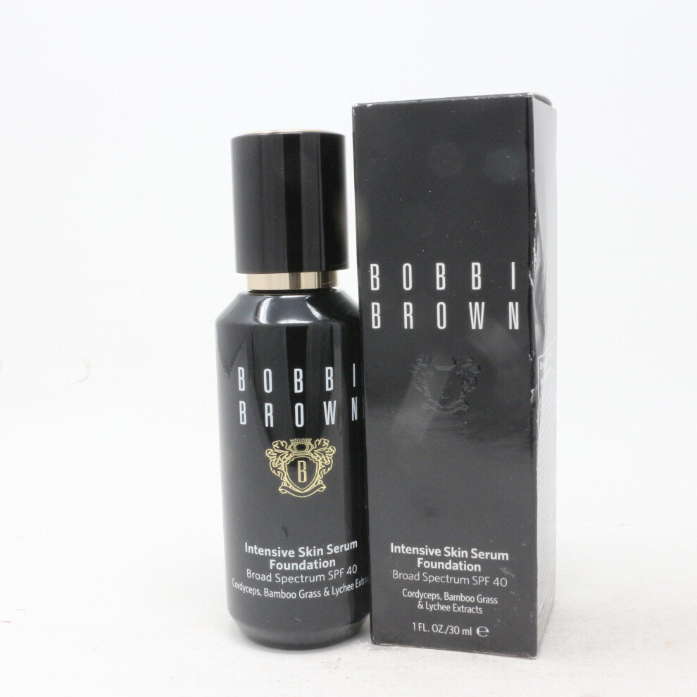 (Almond) Bobbi Brown Intensive Skin Serum Foundation Spf 40  1oz/30ml New With Box