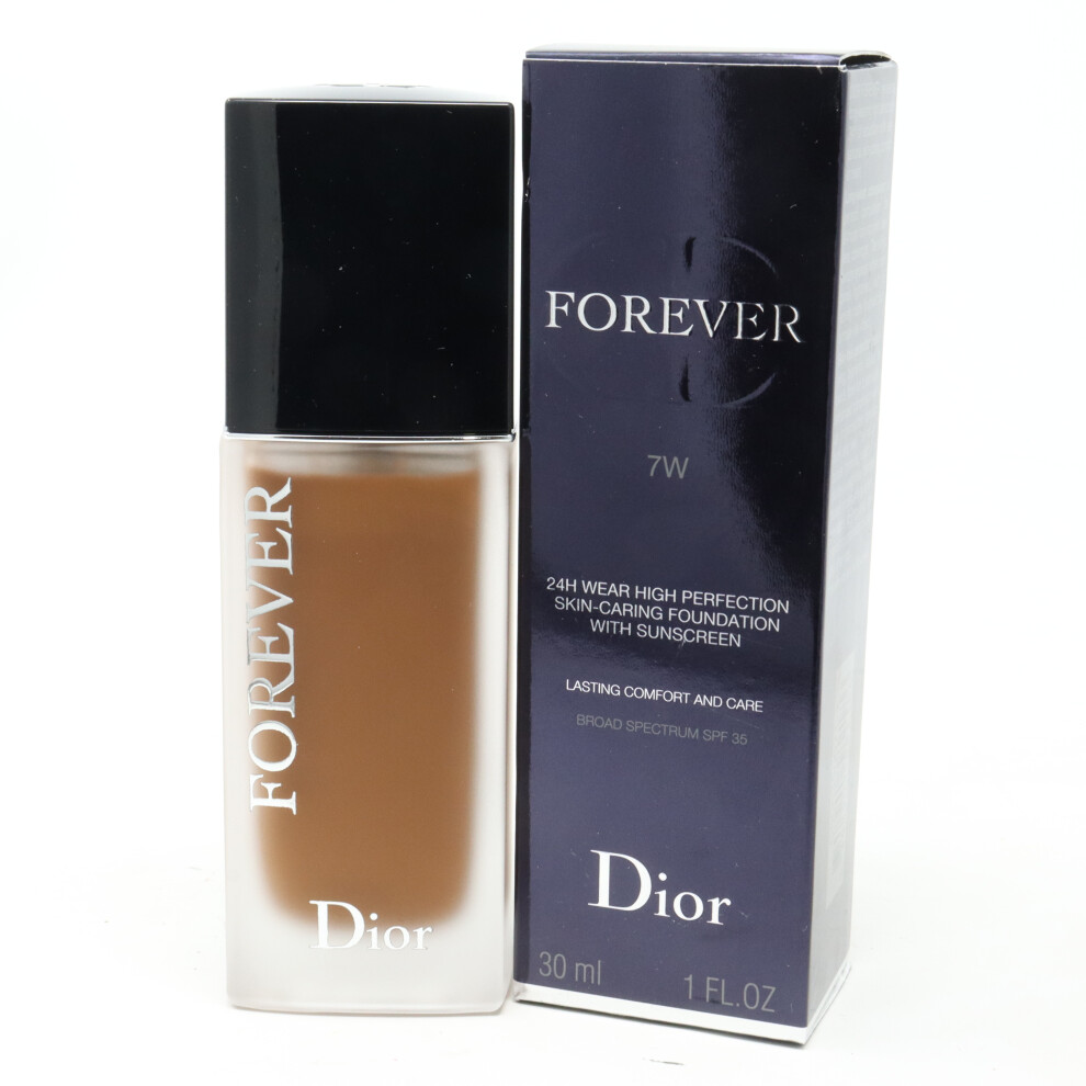 (7W Warm) Dior Forever 24Hr Wear Foundation  1oz/30ml New With Box