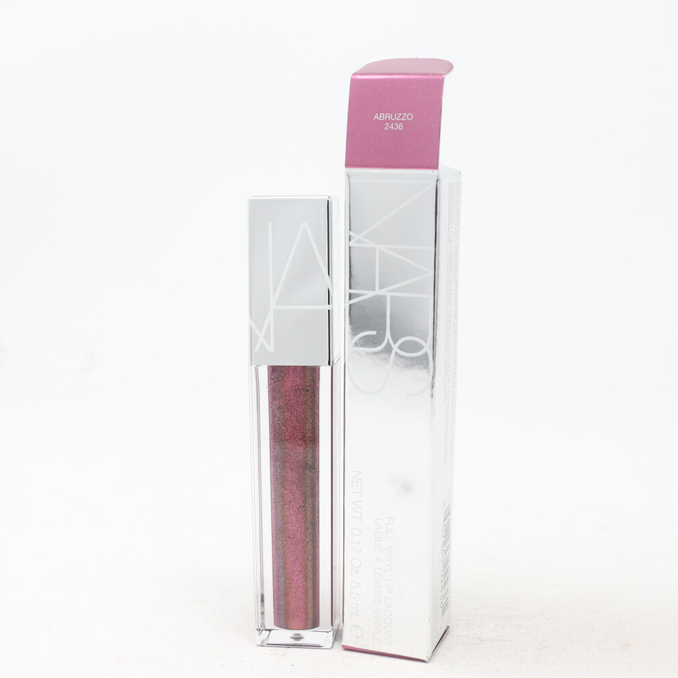 (Abruzzo) Nars Full Vinyl Lip Lacquer  0.17oz/5.5ml New With Box