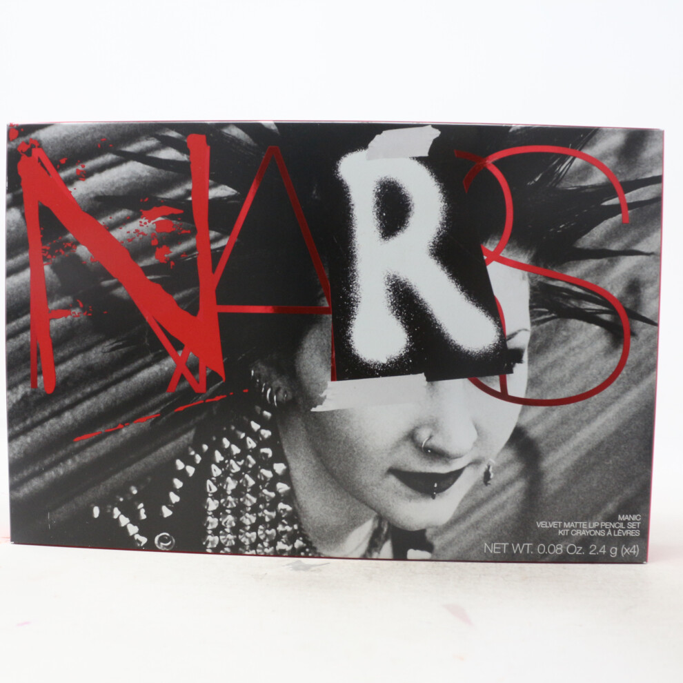 Nars Manic Velvet Matte Lip Pencil Set  / New With Box