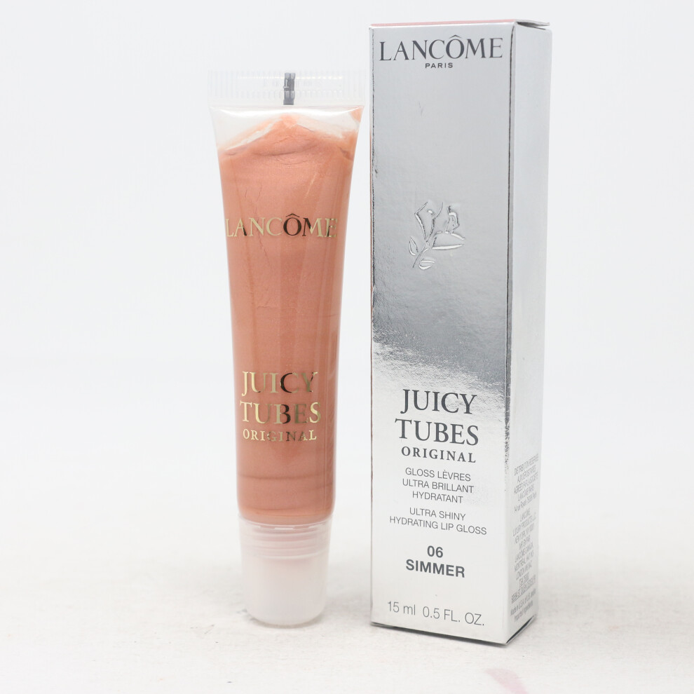 (06 Shimmer) Lancome Juicy Tubes Original Lip Gloss  0.5oz/15ml New With Box