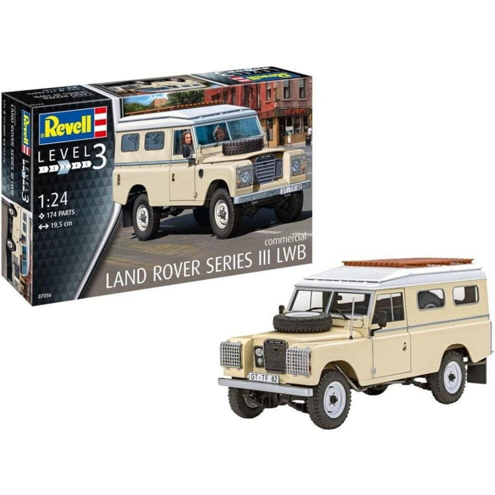 Land Rover Series III LWB 1:24 Model Kit