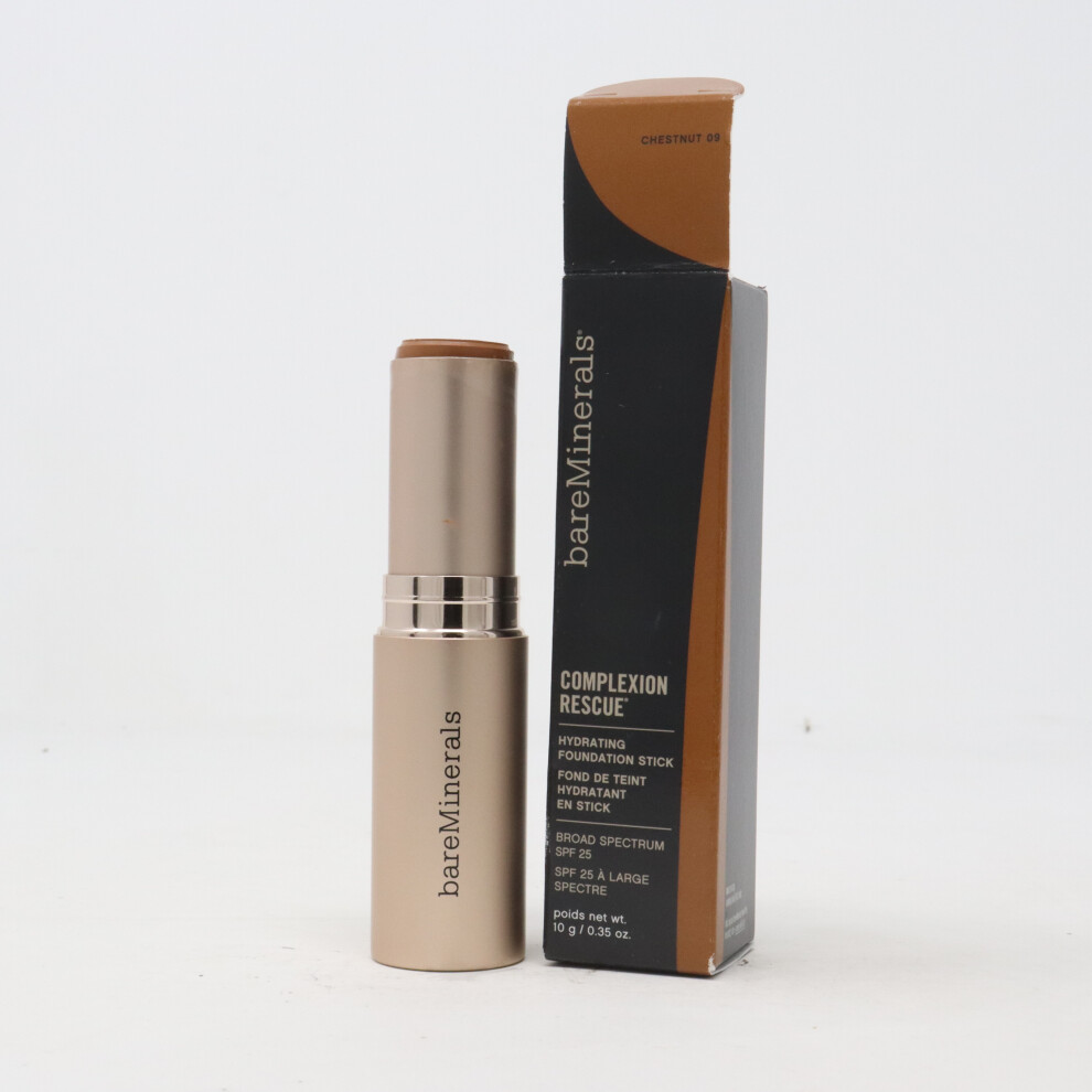 (09 Chestnut) Bareminerals Complexion Rescue Hydrating Foundation Stick 0.35oz  New With Box