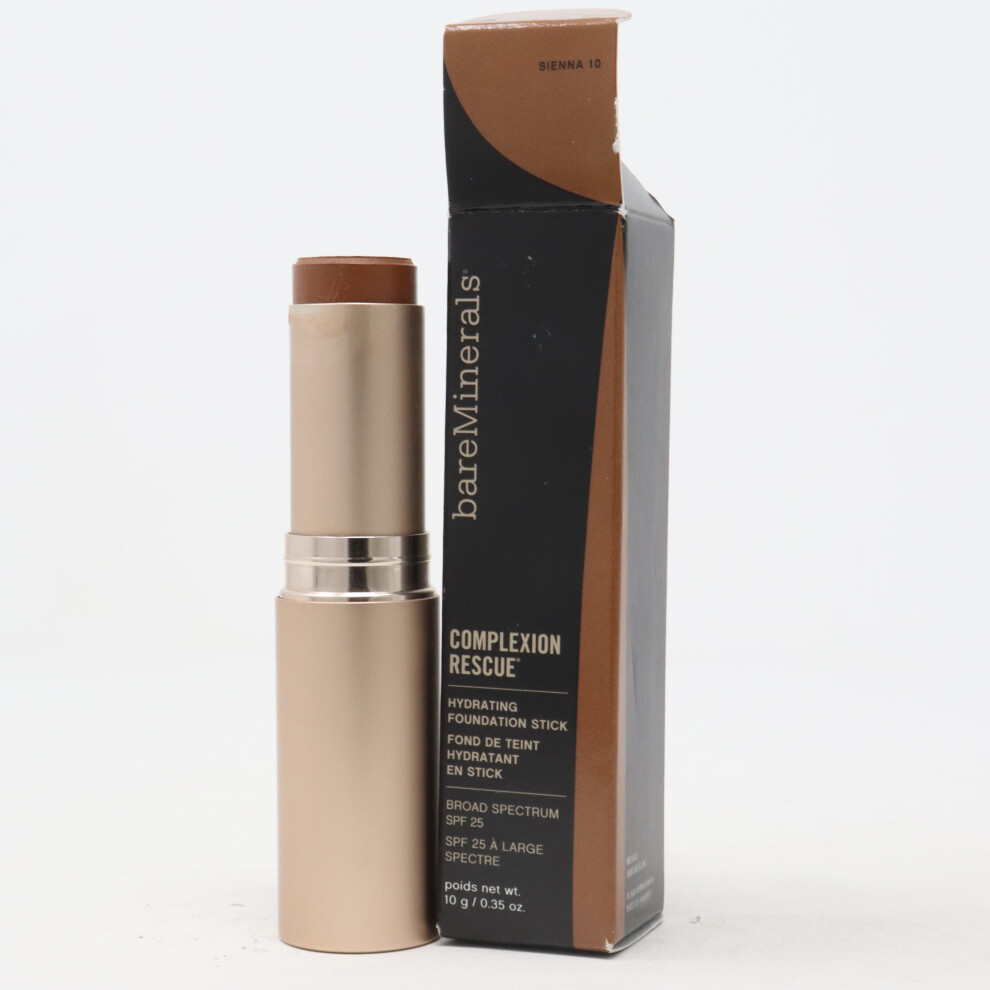 (10 Sienne) Bareminerals Complexion Rescue Hydrating Foundation Stick 0.35oz  New With Box