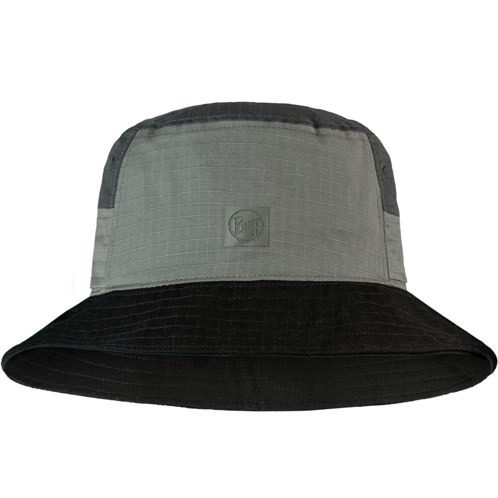 Buff (Sm, ) Adults Sun Upf 50 Lightweight Summer Festival Bucket Hat Grey