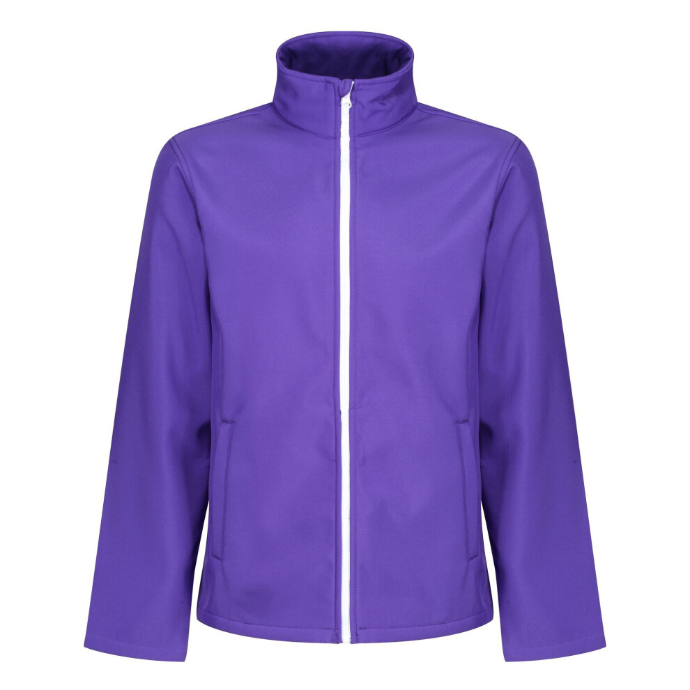 (3XL, Vibrant Purple) Regatta Standout Mens Ablaze Printable Softshell Jacket