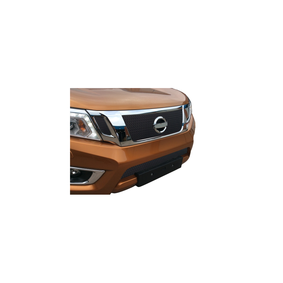 (Black) Nissan Navara Full Grille Set (Np300) (2015 -) Black 5060468070729