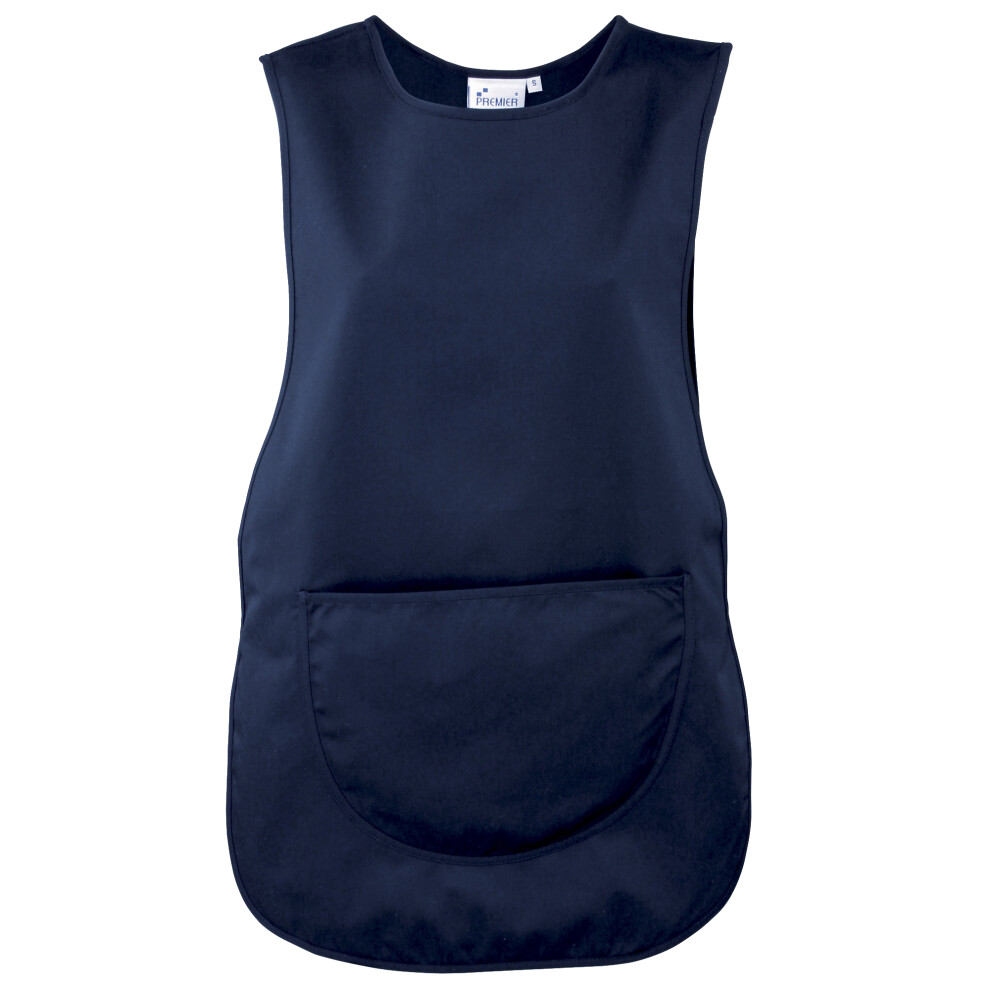 (2XL, Navy) Premier Ladies/Womens Pocket Tabard / Workwear