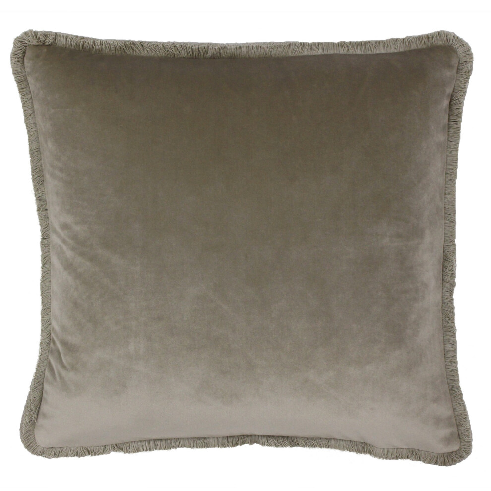 (45 x 45cm, Taupe) Riva Paoletti Freya Cushion Cover