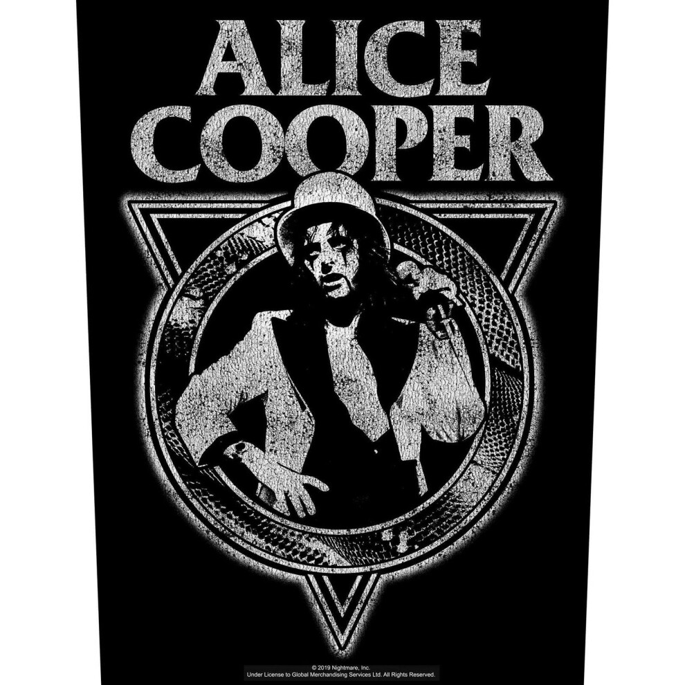 Alice Cooper Snakeskin Patch
