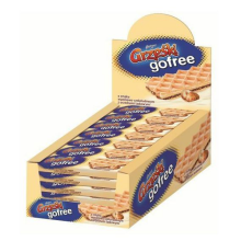 Grzeski Gofree Wafer Bar Vanilla with Hazelnut 35 x 33g Best Before JULY 2025