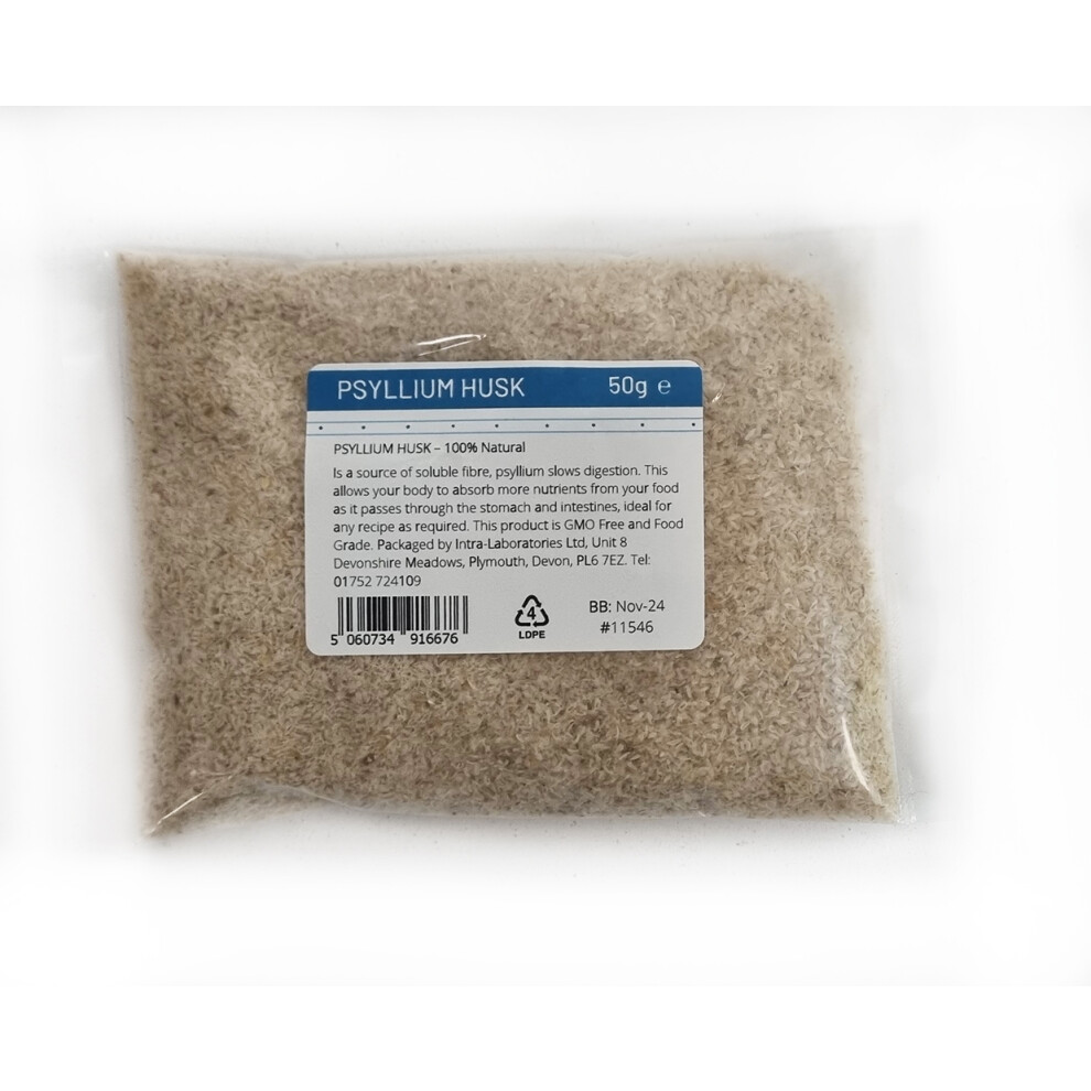 Intralabs Psyllium Husk 50G