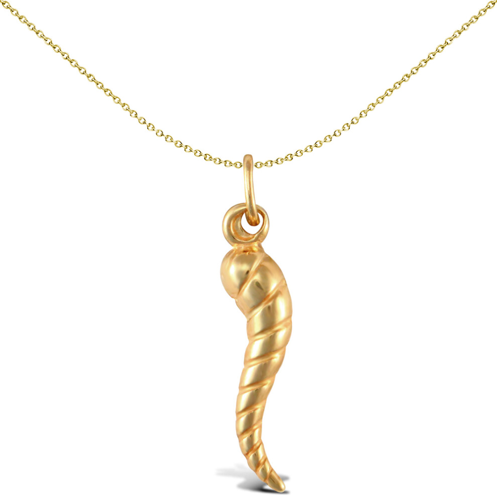 9ct Gold  Horn of Plenty Charm Pendant - JPC231