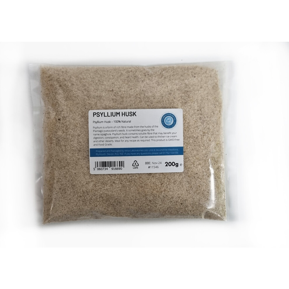 Intralabs Psyllium Husk 200G