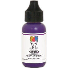 Dina Wakley Media Acrylic Paint 1oz-Blackberry MDQ-53958