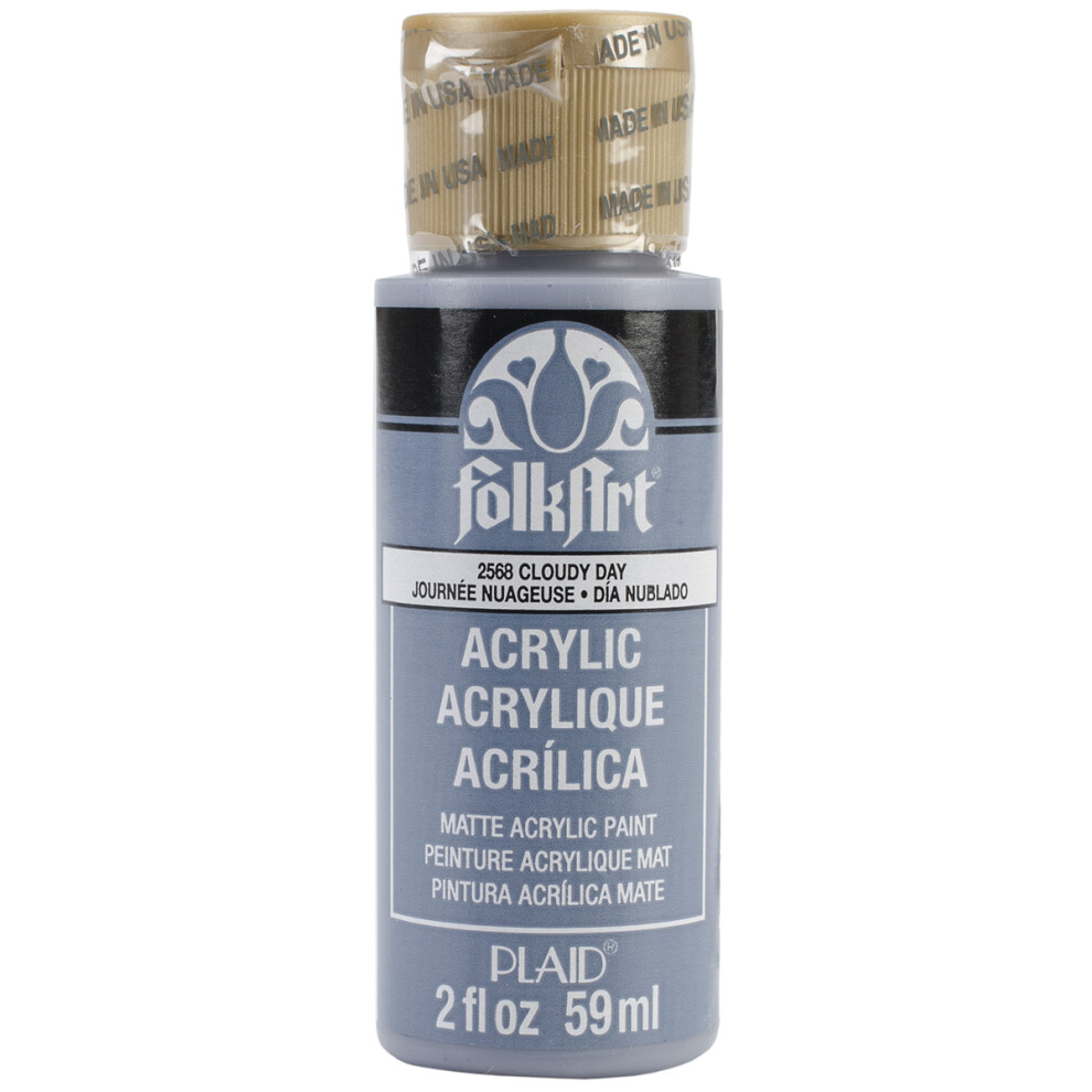 Pittura Acrilica Folkart 2568 ""Giorno Nuvoloso"", 2 Oz-image