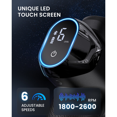 RENPHO RENPHO - Massagepistole Power+ Thermacool - Bluetooth - Schwarz 1