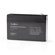 Wiederaufladbare Blei-Säure-Batterie | Blei-Säure | Wiederaufladbar | 6 V | 7200 mAh