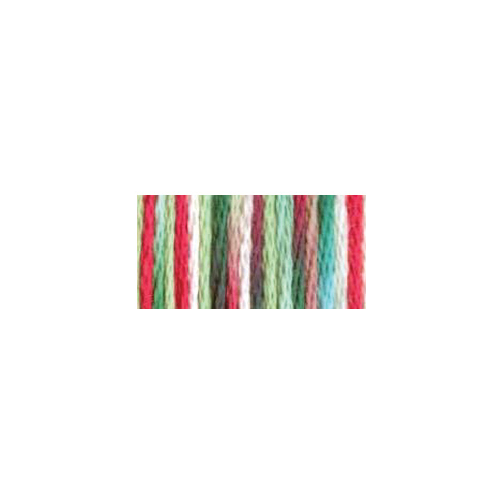 Dmc Color Variations Pearl Cotton Size 5 27Yd-Very Merry 415 5-4042 White