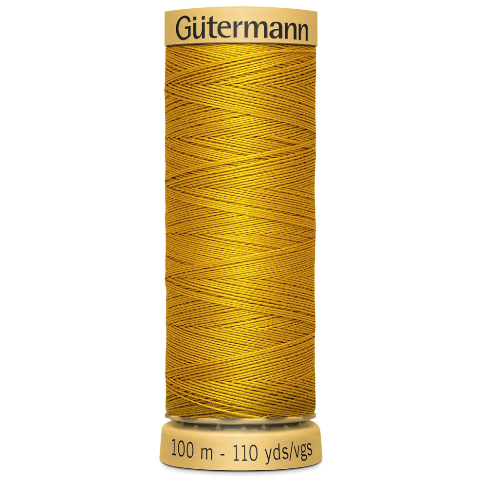 Gutermann Natural Cotton Thread 110yd-Light Topaz 103C-1661