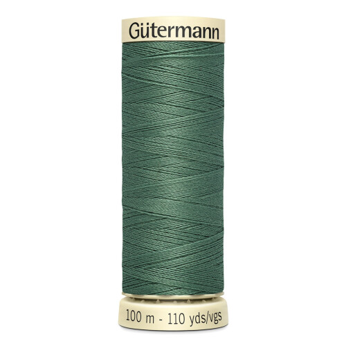 Gütermann Gutermann naaigaren 110yd - staalgroen