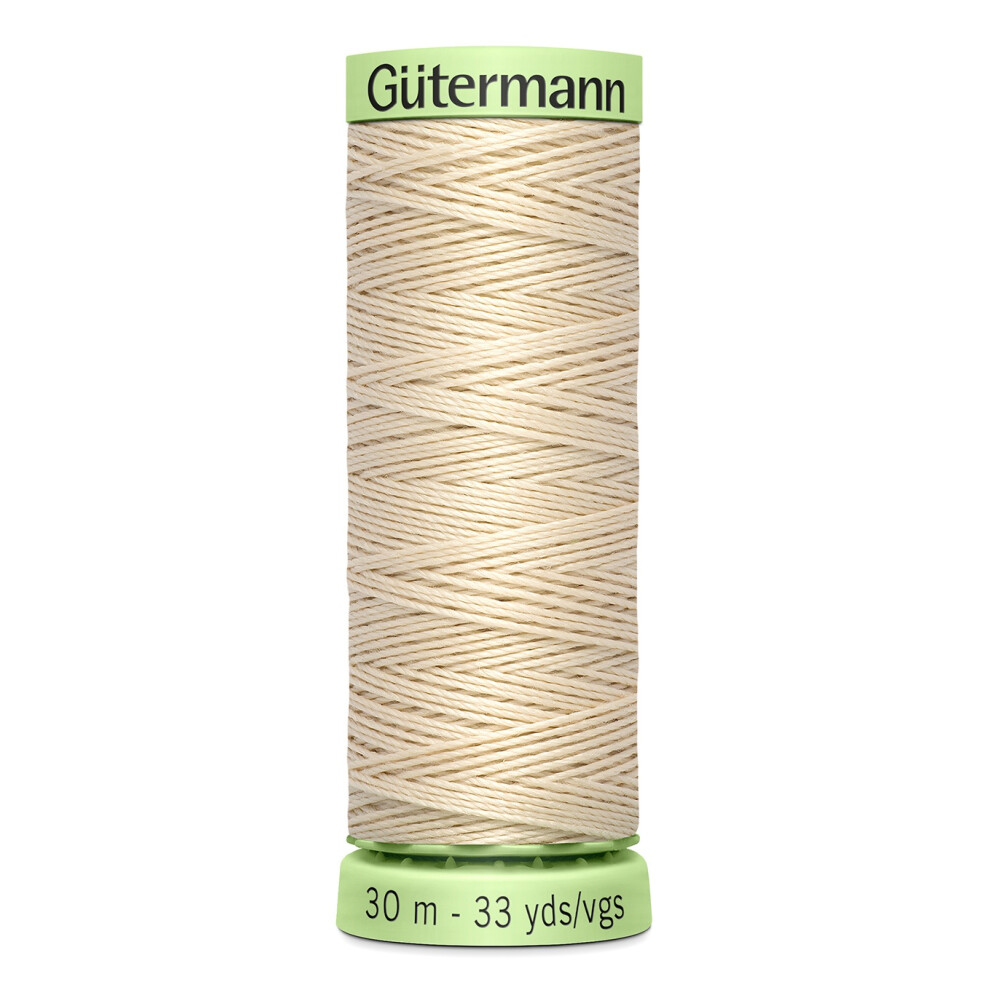 Gutermann Topstitch Heavy-Duty Thread 33yd-Bone 30H-30