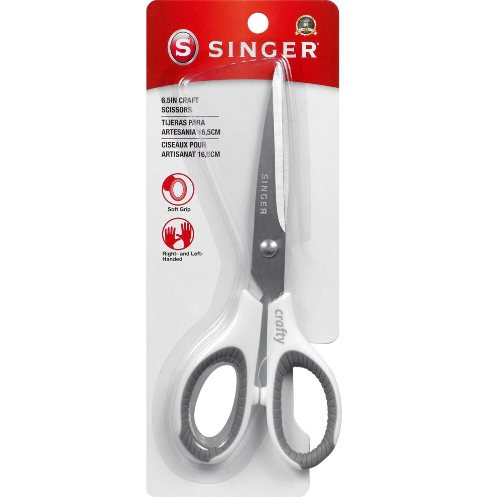 Singer Comfort Grip Sewing Scissors 6.5"07180