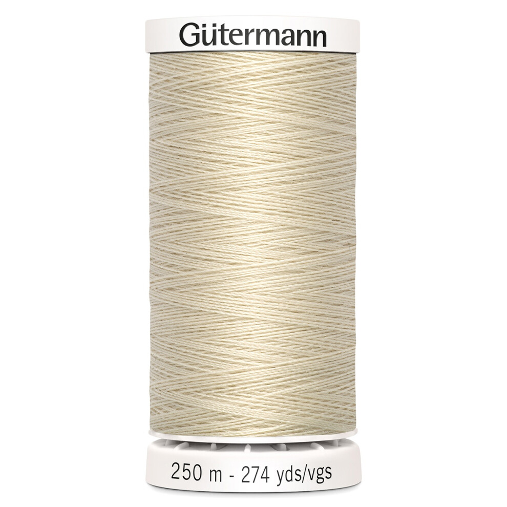 Gutermann Sew-All Thread 274yd-Bone 250P-30