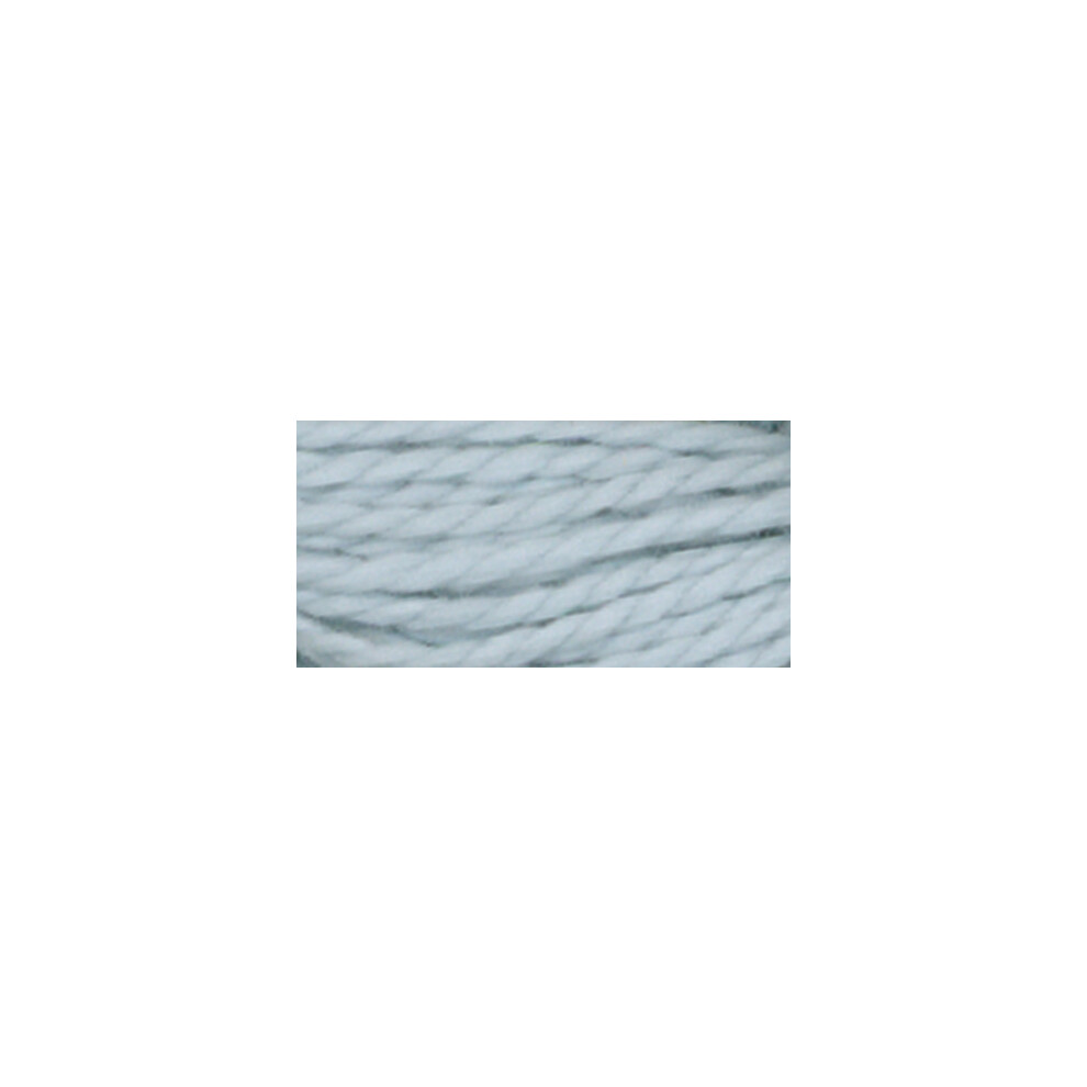 DMC Pearl Cotton Skein Size 5 27.3yd-Very Light Baby Blue 115 5-775