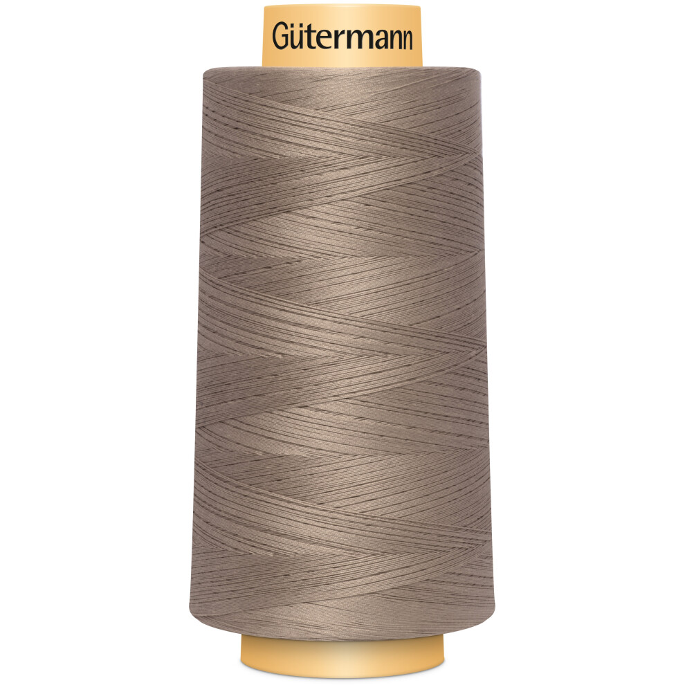 Gutermann Natural Cotton Thread Solids 3,281yd-Taupe 3000C-1225