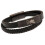 Liverpool FC Liverpool FC Black Leather Bracelet 3