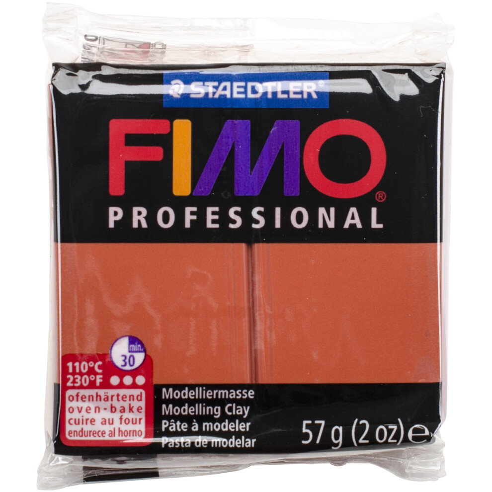 Fimo Professional Soft Polymer Clay 2oz-Terra Cotta EF8005-74