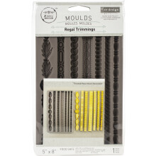 Prima Marketing Re-Design Mould 5"X8"X8mm-Regal Trimmings MOULD-6340