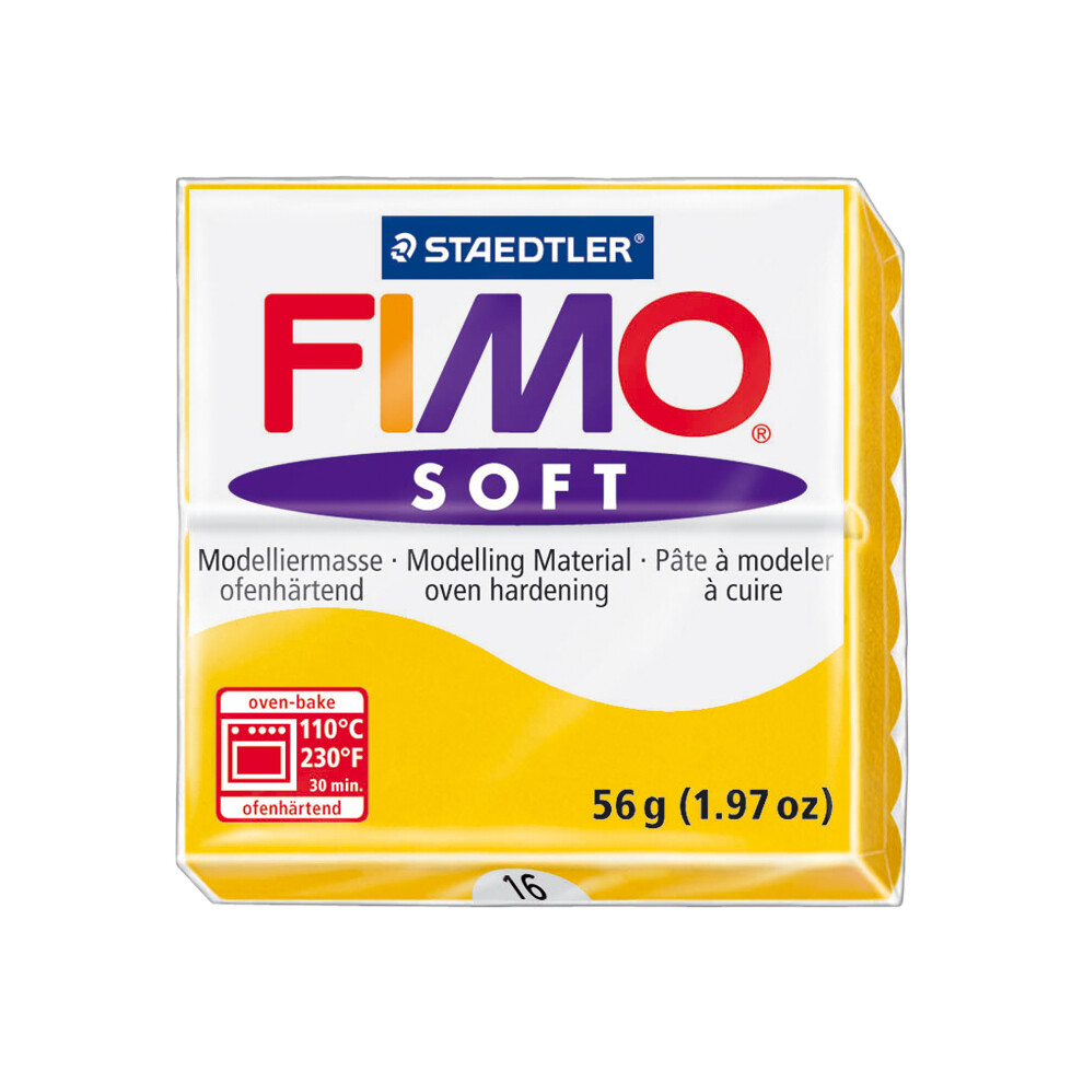 Fimo Soft Polymer Clay 2oz-Sunflower EF8020-16US