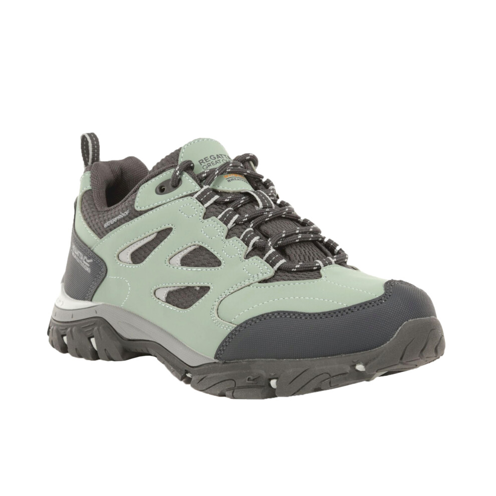 (3 UK, Mint Green/Briar Grey) Regatta Womens/Ladies Holcombe IEP Low Hiking Boots