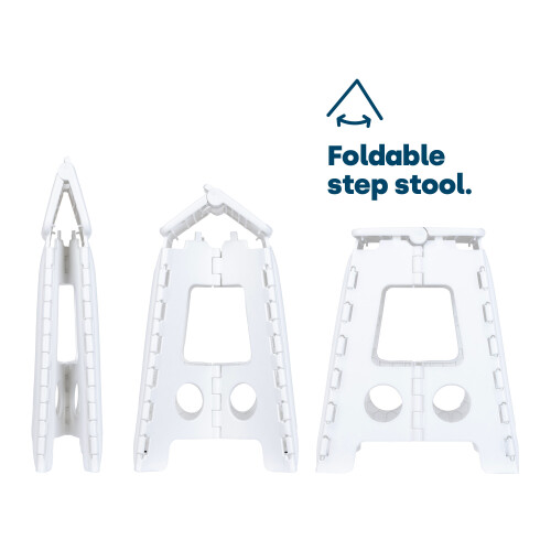 LIVIVO LIVIVO Folding Step Stool - Anti-Slip, Foldable & Portable 2