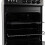 Willow Appliances Willow 62L Black Electric 50cm Single Cavity Cooker, Solid 4 Zone Hob 8