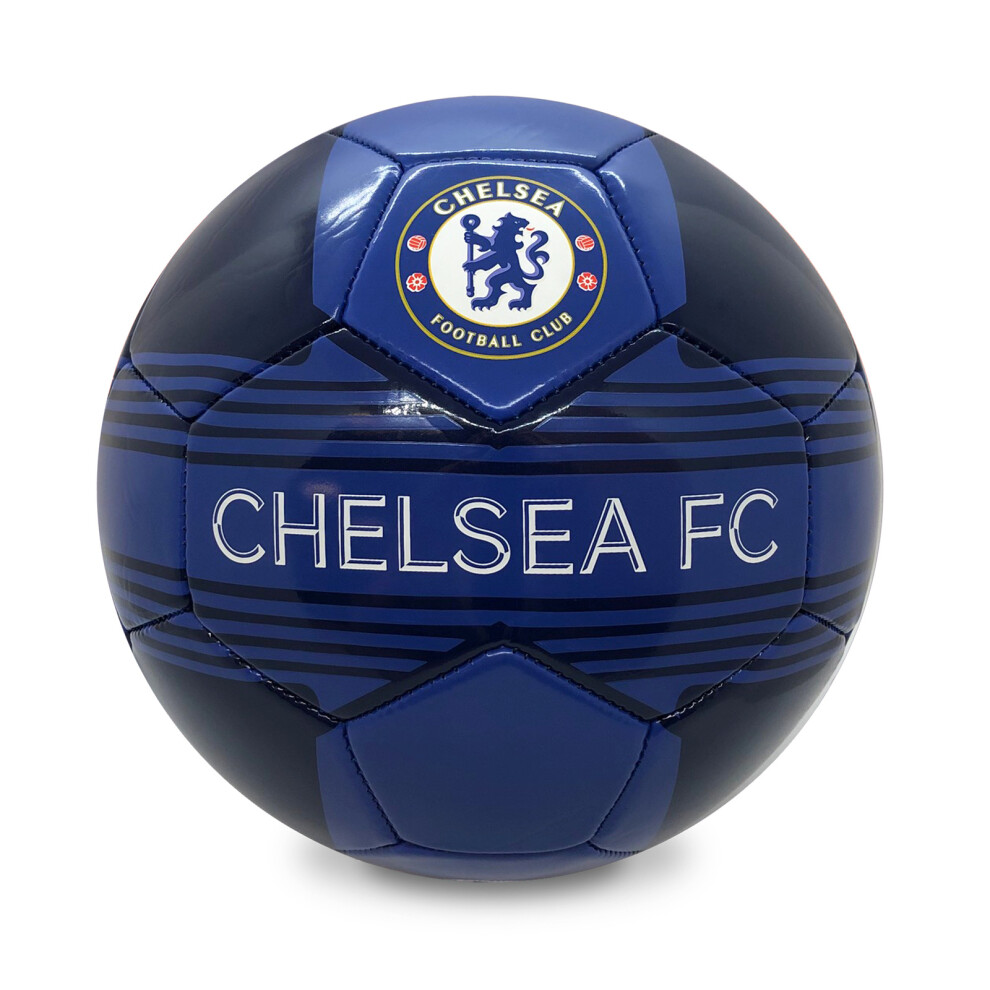 Chelsea Football Size 4 Kids Crest Blue OFFICIAL Gift