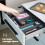 LIVIVO (Grey) LIVIVO 8-Piece Drawer Divider Set 3