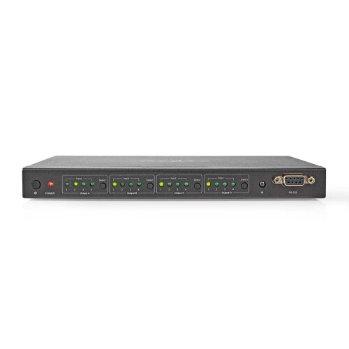 4x4 HDMI-Matrix-Switch, 4K@60Hz, Fernbedienung 1
