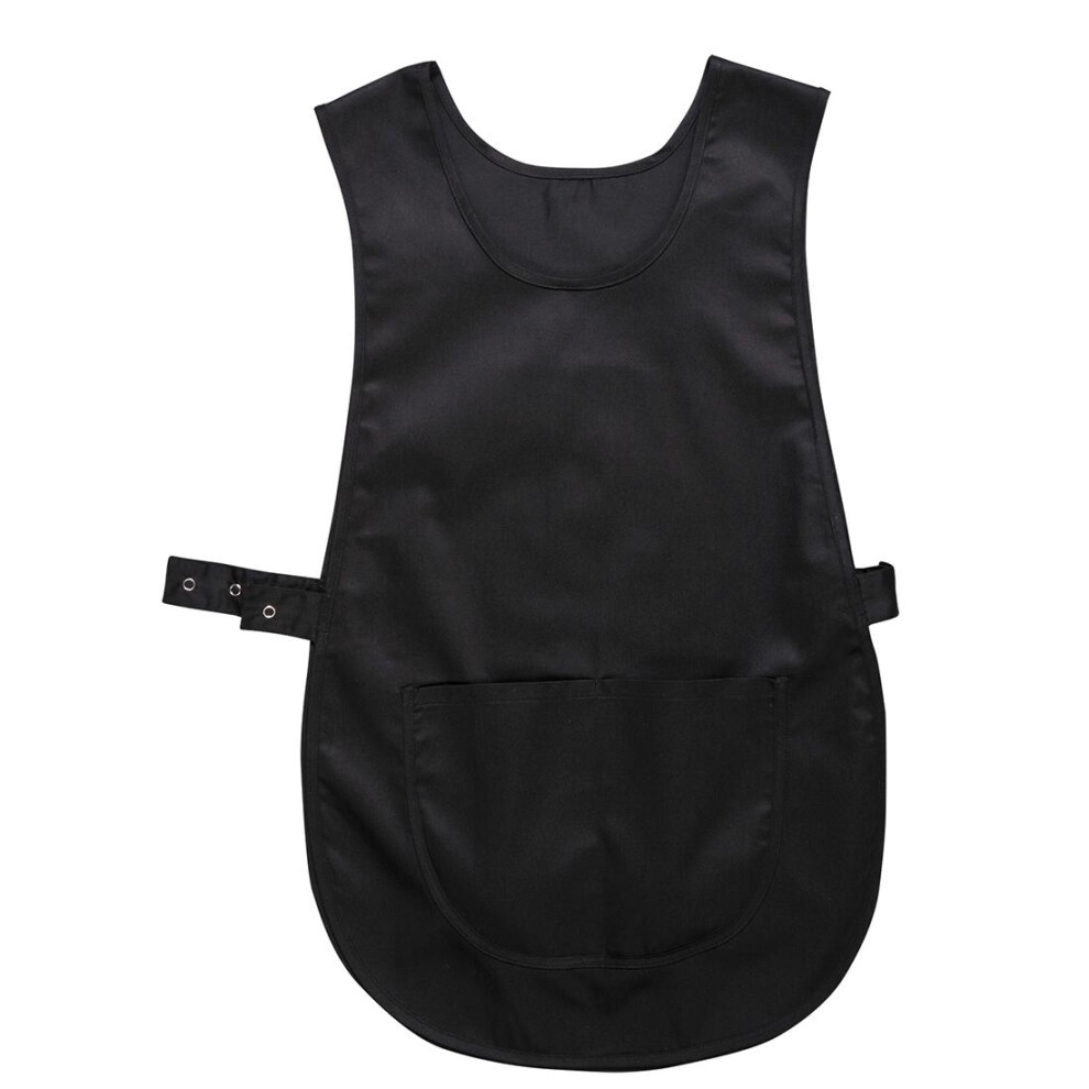 (2XL, Black) Portwest Unisex Adult Pocket Tabard