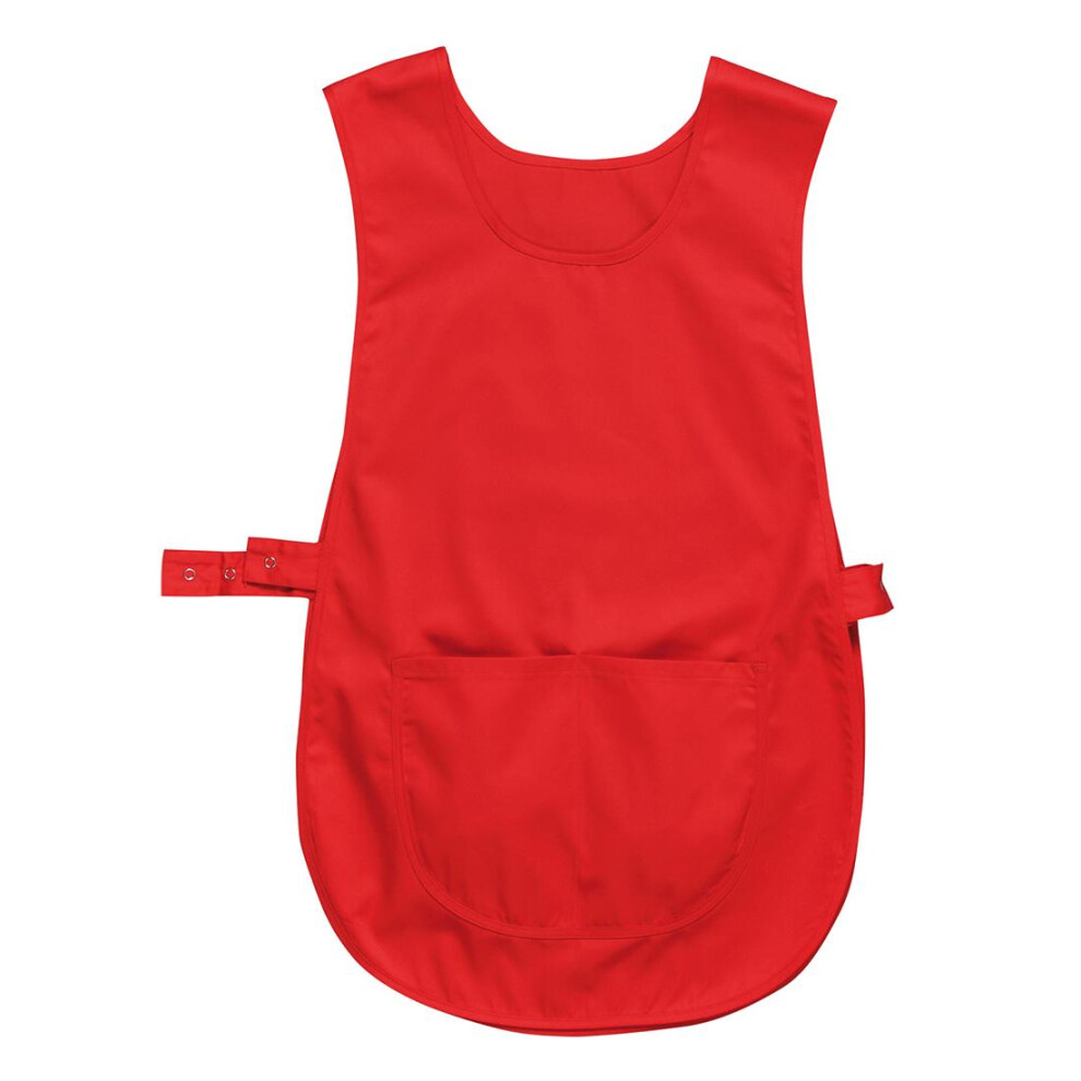 (2XL, Red) Portwest Unisex Adult Pocket Tabard