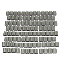 Electric Fence Crimping Sleeves Aluminium X100 (Double Barrel Ferrule)