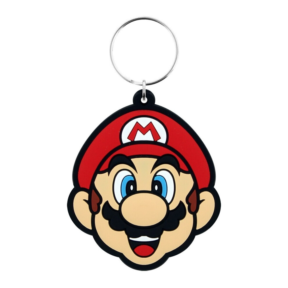 Super Mario Rubber Keyring