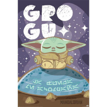 Star Wars: The Mandalorian Grogu Cuteness Poster