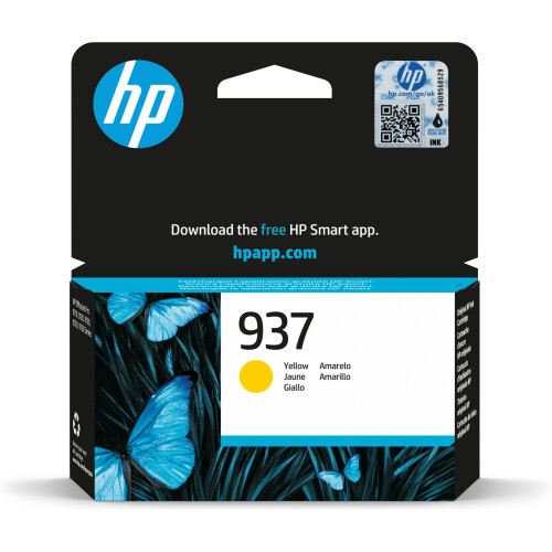 HP Hp 937 YELLOW mustepatruuna